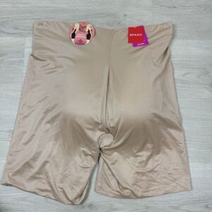 SPANX Booty Booster Mid Thigh Biker Short Size 3X Nude 10194P Suit Your Fancy